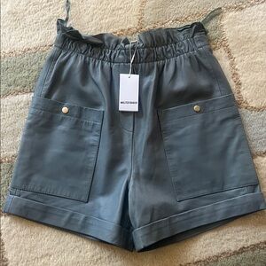 Walter Baker Leather Shorts